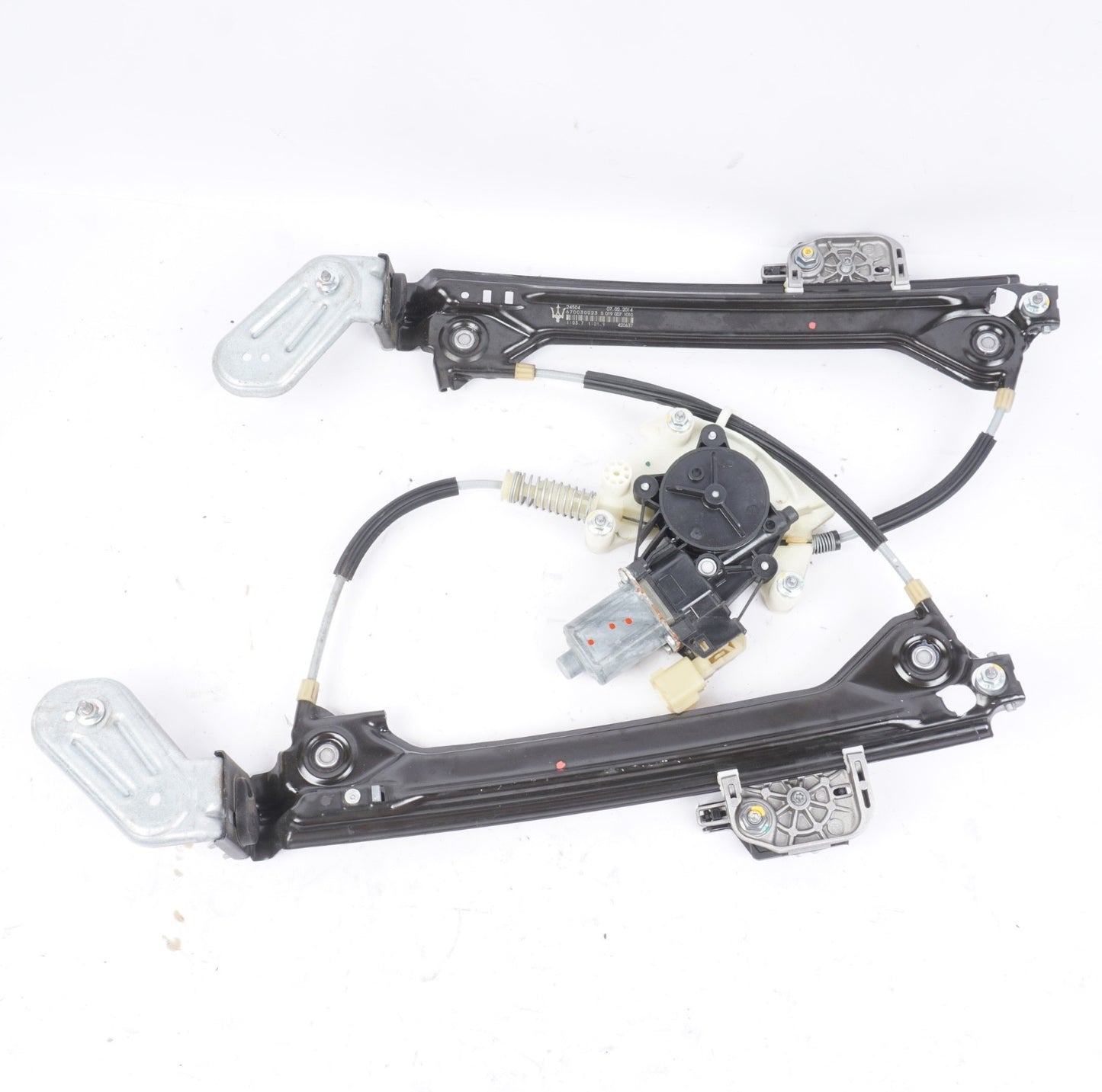 2014 - 2017 MASERATI GHIBLI REAR LEFT DOOR WINDOW REGULATOR MOTOR 670030023 OEM