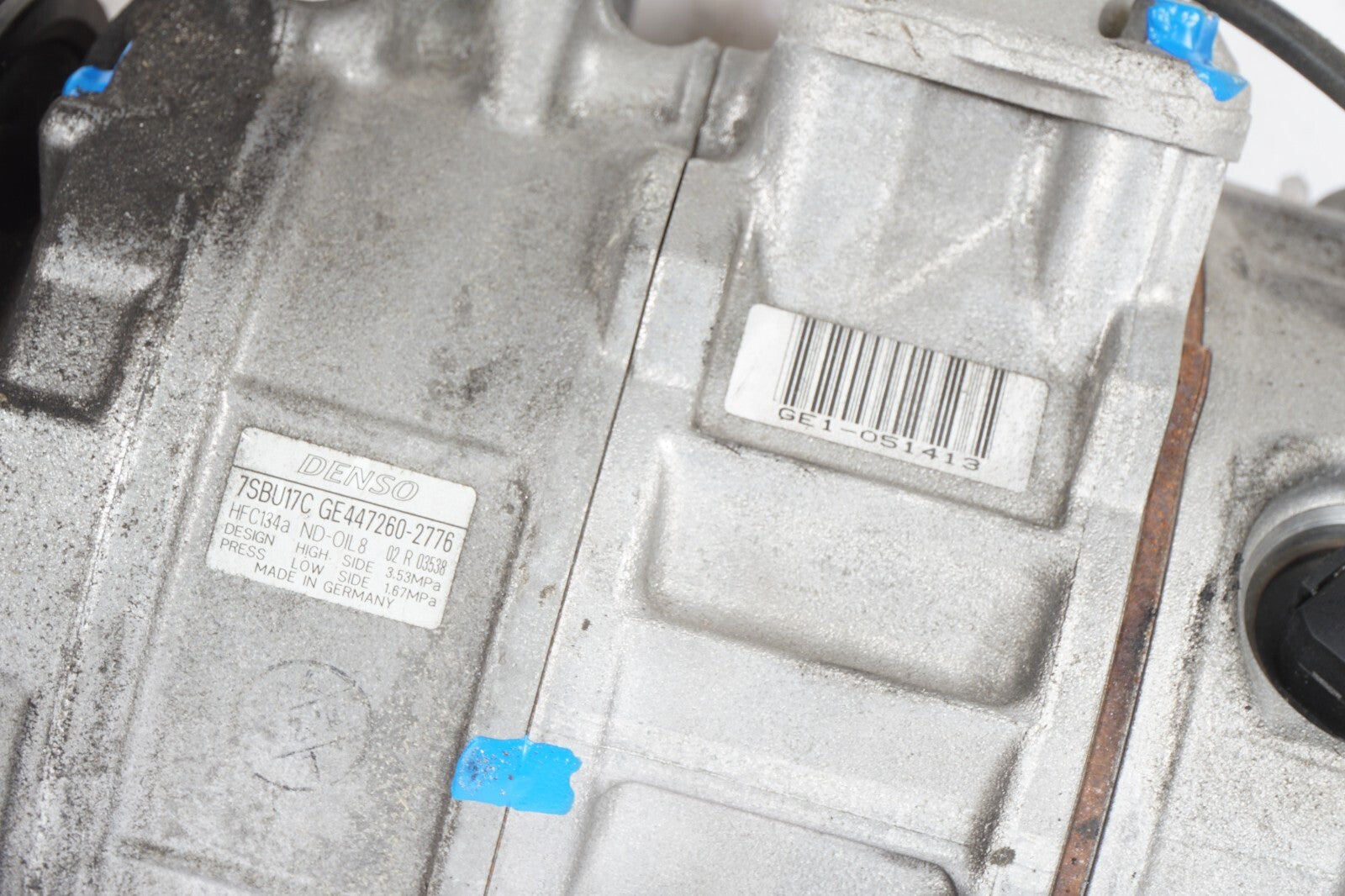 12 - 18 BMW 550I 650I 4.4L N63N Ac Compressor OEM
