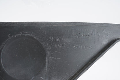 2014 - 2024 MASERATI GHIBLI FRONT BUMPER UPPER SUPPORT PLATE TRIM OEM 670010774