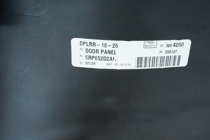 17-20 CHRYSLER PACIFICA REAR LEFT DRIVER SIDE DOOR PANEL TRIM OEM