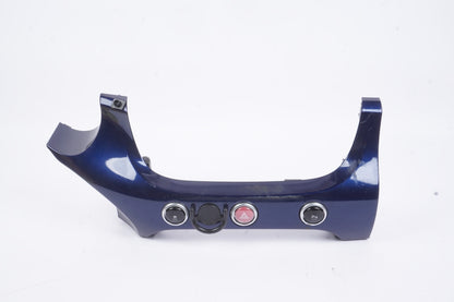 2016-18 FIAT 500X CENTER DASH TRIM BEZEL W/ HAZARD TRACTION SWITCH BLUE OEM
