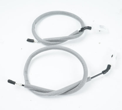 2008 - 2013 BMW X6 DOOR HANDLE LOCK RELEASE CABLE  SET OF 2 OEM