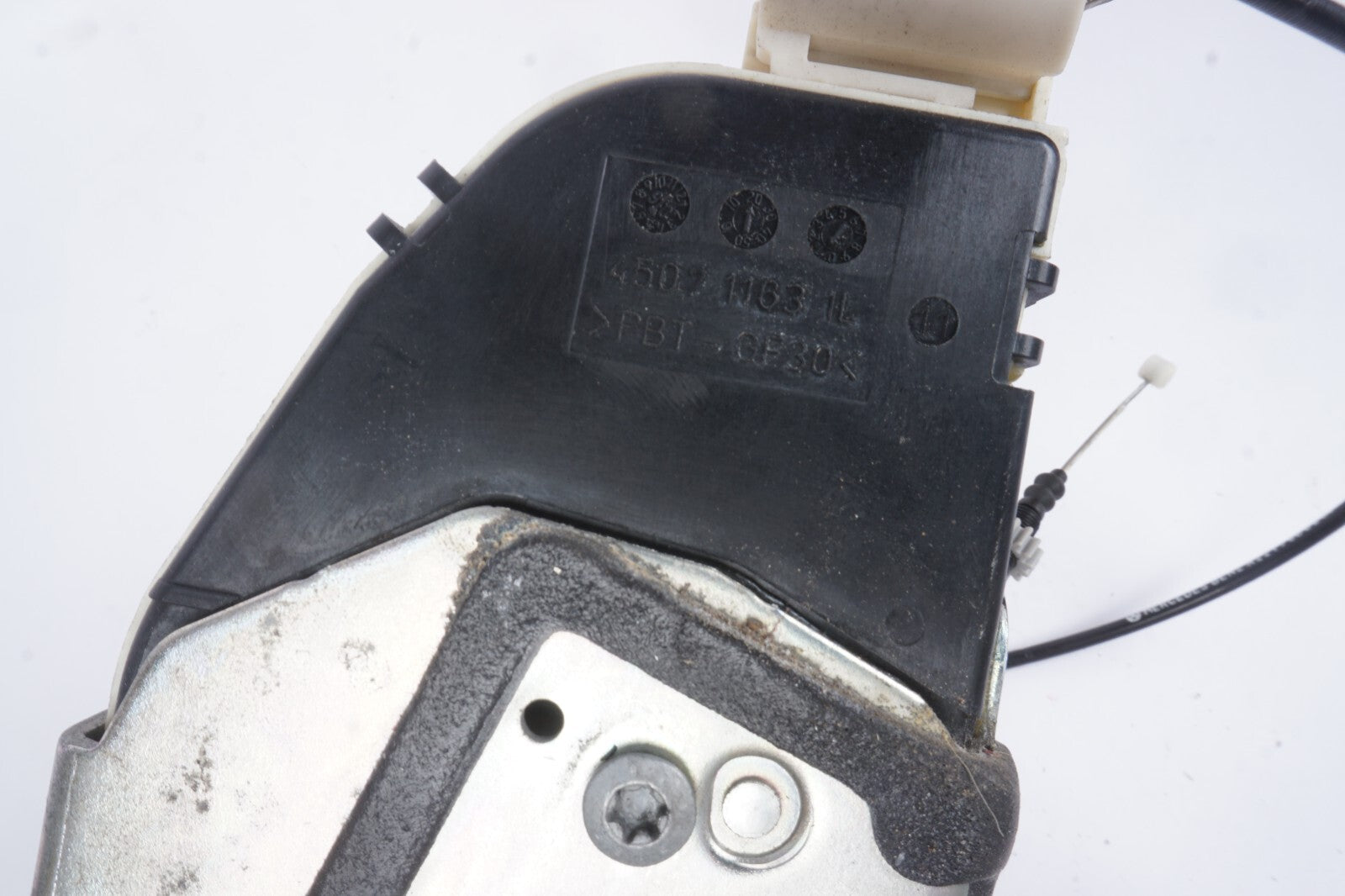 07-13 Mercedes W221 S550 S63 Rear Left Door Lock Latch Actuator Keyless Go OEM