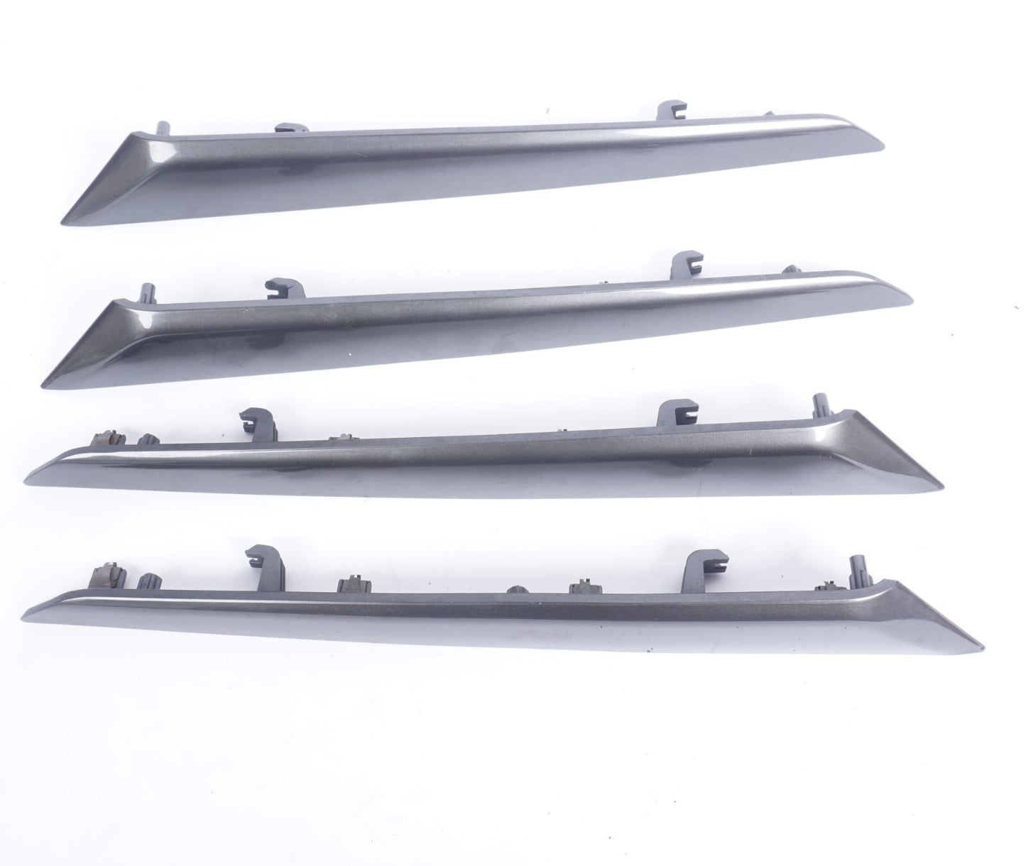 2014-2019 Maserati Ghibli Interior Door Panel Trim Strip Set OF 4 OEM