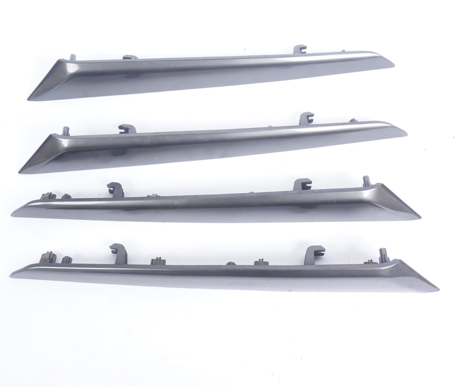 2014-2019 Maserati Ghibli Interior Door Panel Trim Strip Set OF 4 OEM