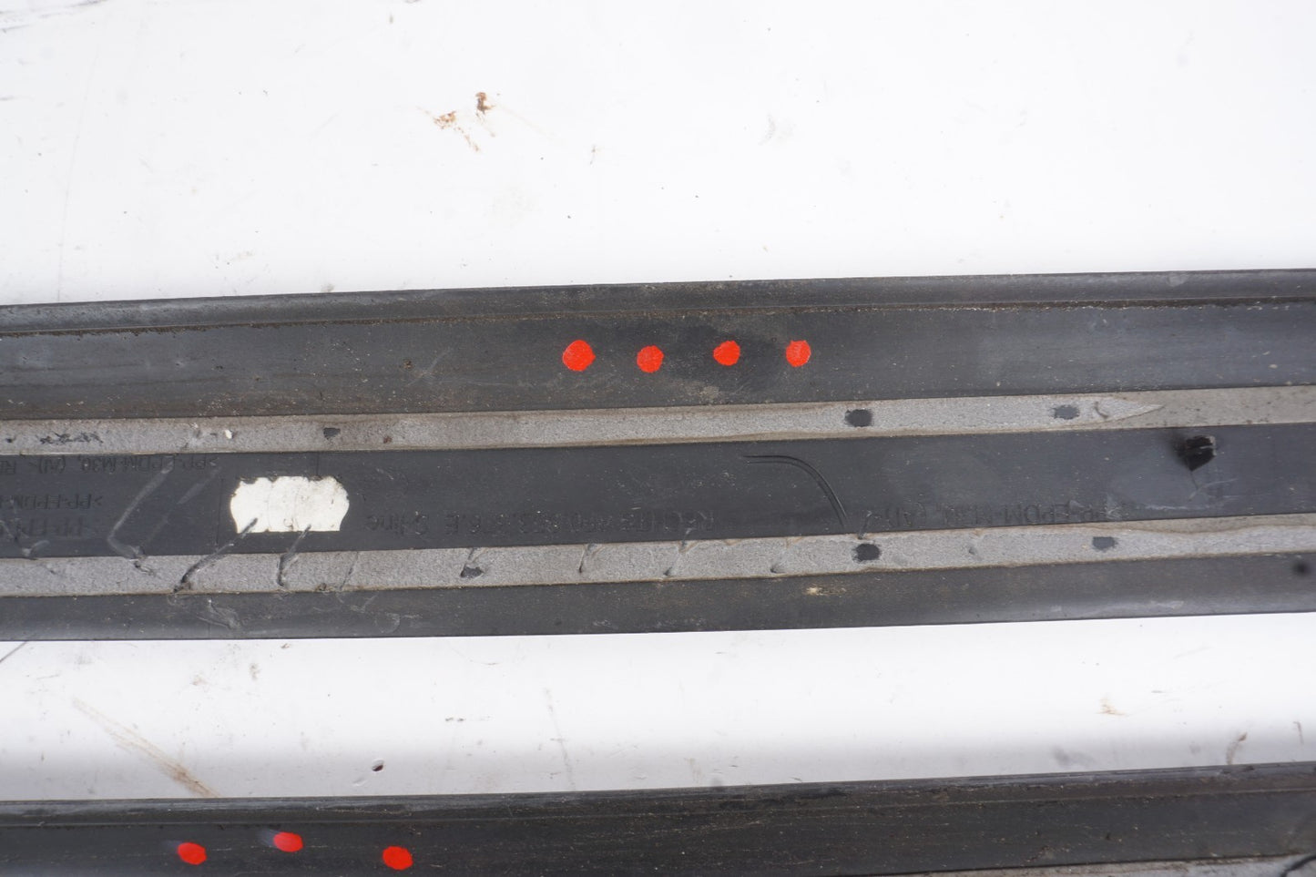2005-2011 Audi A6 Rear Left and Right Door Sill Trim Scuff Plate  OEM