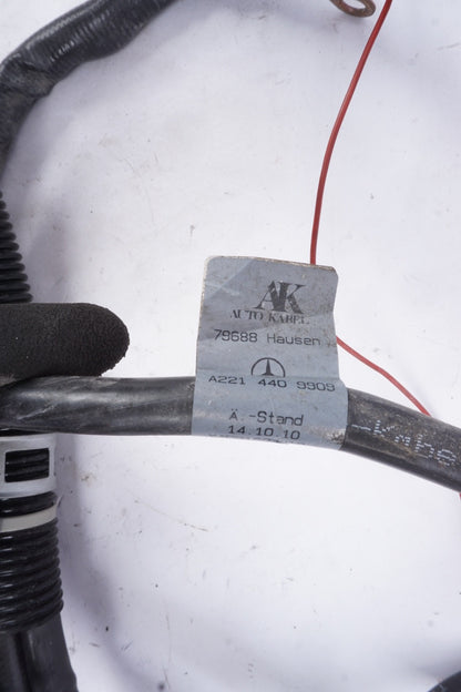 2012-2013 mercedes w221 s550 4.7 battery starter alternator cable harness wire