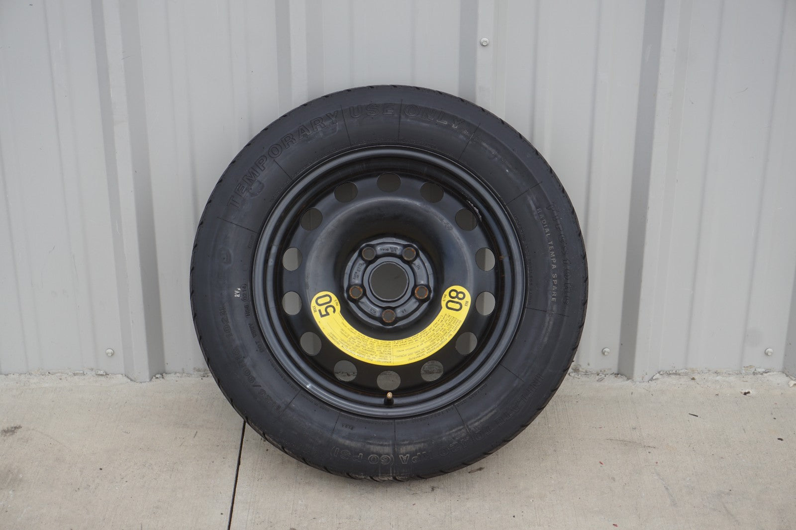 12-22 Volkswagen Passat Spare Tire 3.5Jx16 T135/90R16 OEM