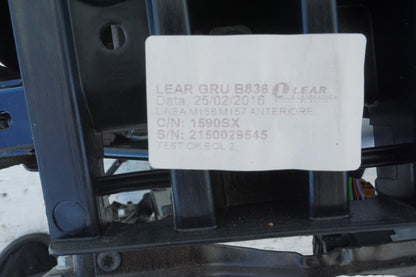 14-17 MASERATI QUATTROPORTE FRONT LEFT DRIVER SEAT TRACK RAIL FRAME OEM