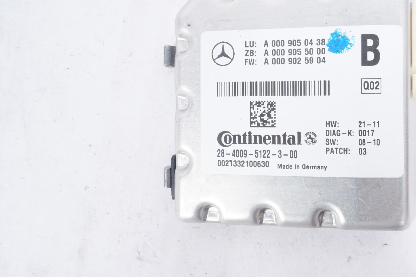12-14 Mercedes C300 C250 C350 Active Lane Assist Front Camera A0009050438 OEM