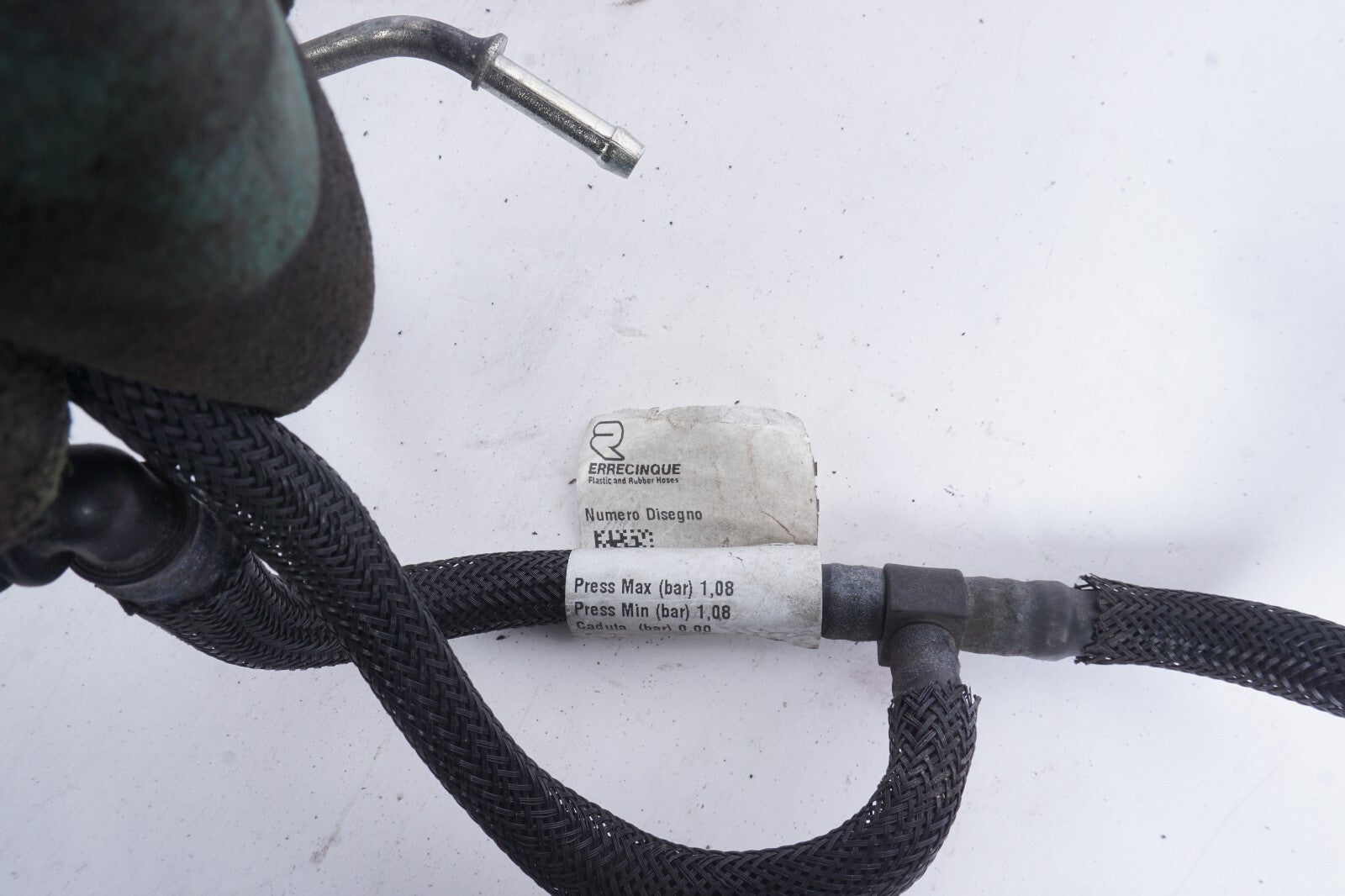 2014-2019 Maserati Ghibli 3.0L Fuel Vapor Hose Pipe Line OEM