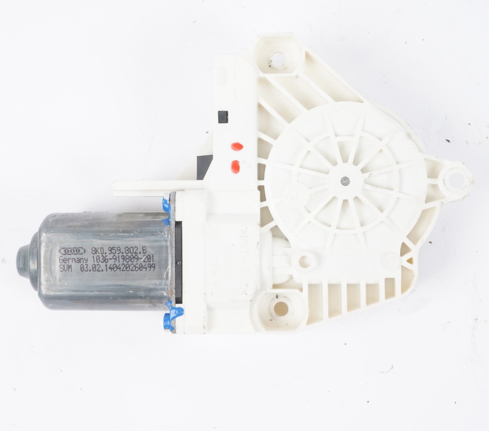 12-17 AUDI A8L A8 Front Right Passenger Side Door Window Motor  OEM