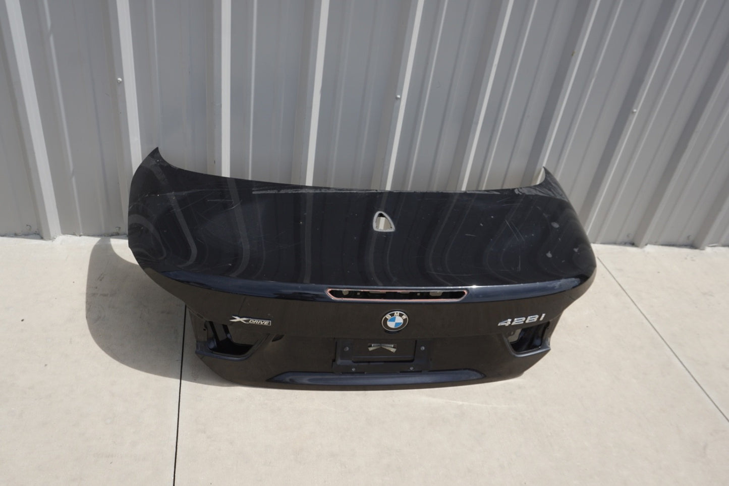 2014 - 2020 BMW 428i 435i 440i CONVERTIBLE TRUNK Lid OEM F32 F33 Black