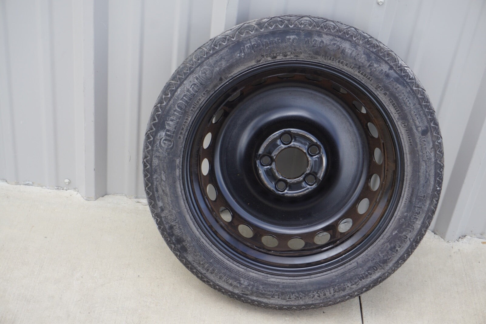10-16 Mercedes E350 E550 E400 Spare Tire T135/80R17  A2074000102 OEM