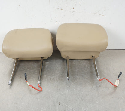 07-13 BMW E70 X5 FRONT DRIVER & PASSENGER SIDE SEAT HEADREST SET OEM