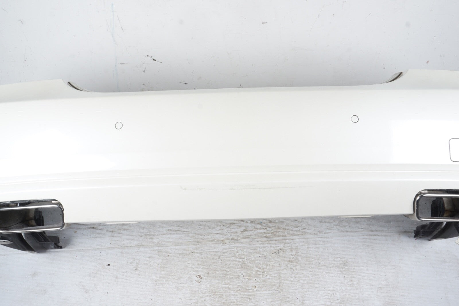 10-13 Mercedes W221 S550 S400 Base Rear Bumper Cover Assembly OEM