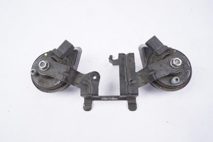 2011 - 2017 AUDI A8L HORN SIGNAL W/ BRACKET SET OF 2 OEM