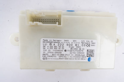 2014 Mercedes W222 S550 Key Less Go Entry Antenna Module Unit 2229008103 OEM