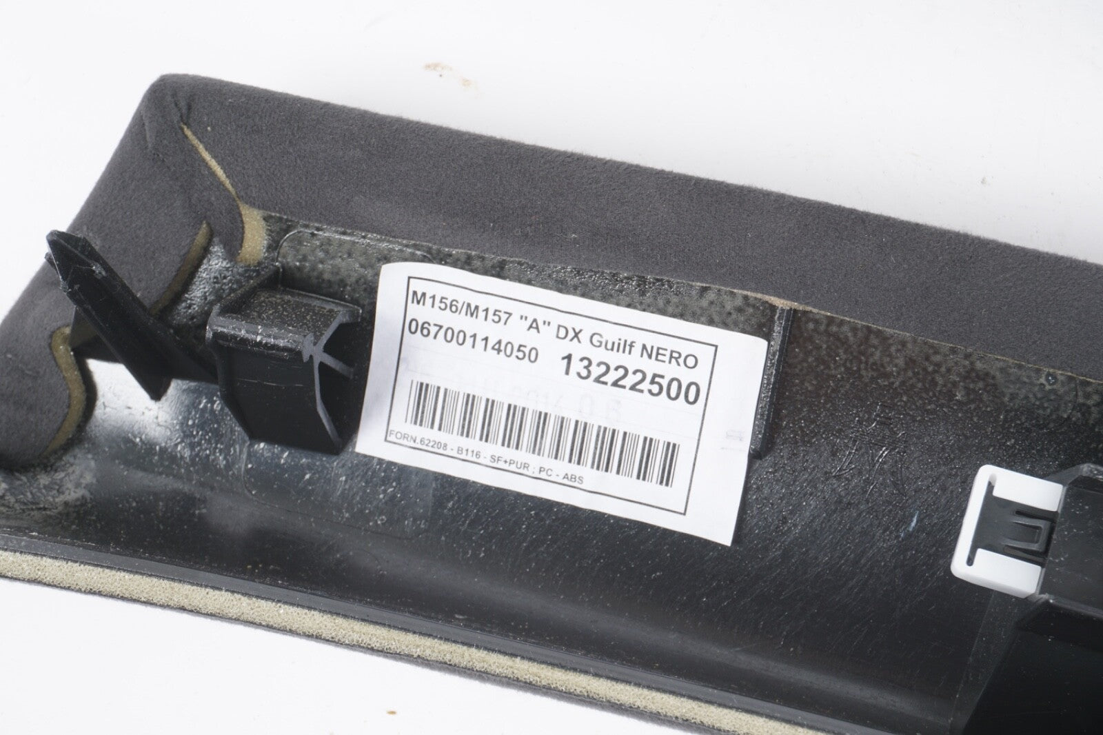 14-17 Maserati Ghibli Front Left Right Side A Pillar Trim Cover Panel Black OEM