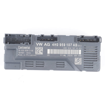 12-17 AUDI A8L A8 Trunk / Deck Lid Pulldown Control Module 4H0959107AB OEM