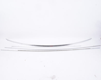 07 - 13 MERCEDES S550 FRONT REAR LEFT RIGHT DOOR CHROME MOLDING TRUNK LID SET