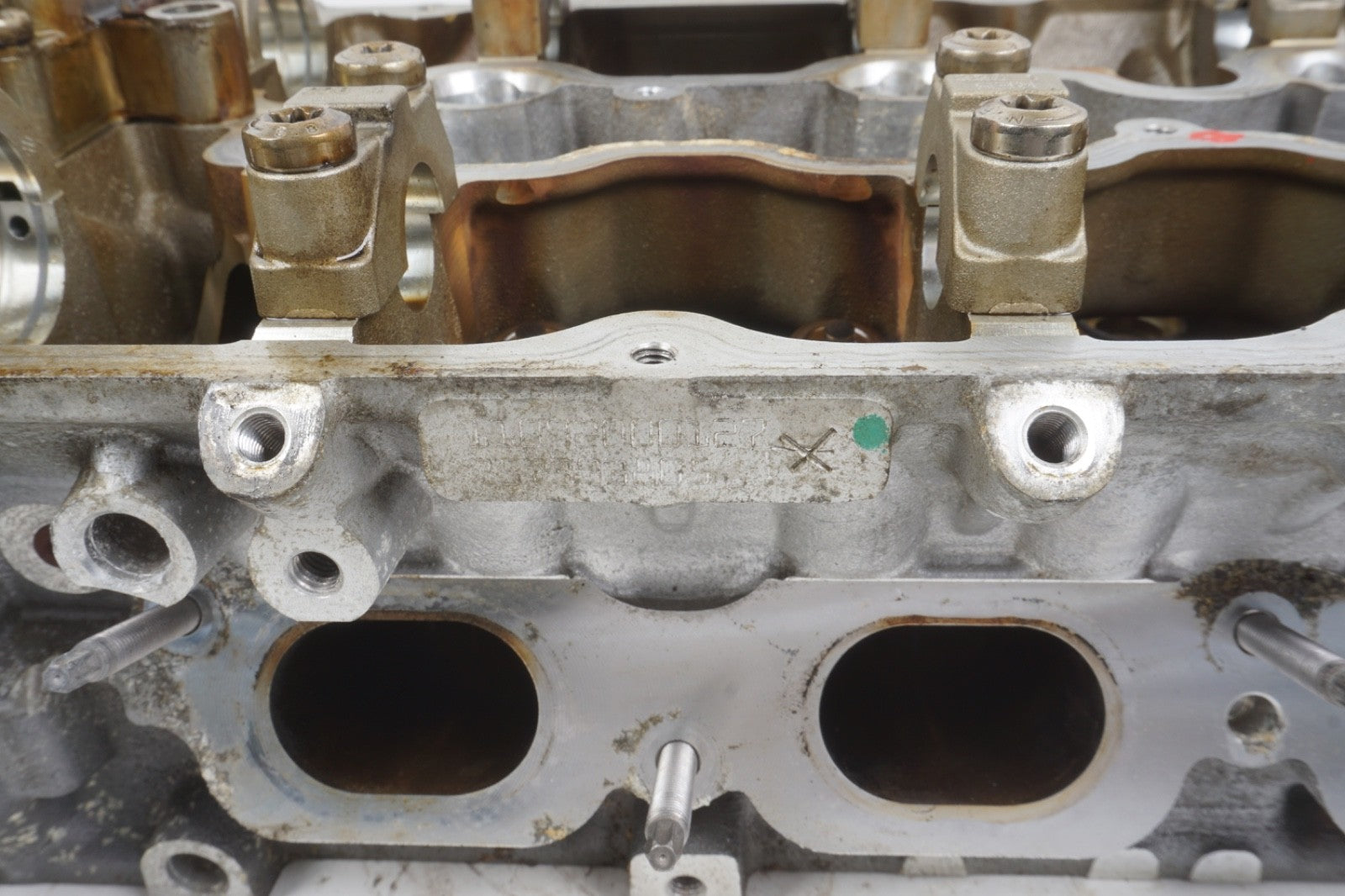 08-17 BMW F12 650i 750i 550i X6 N63 4.4L V8 Engine Cylinder Head Left Side OEM