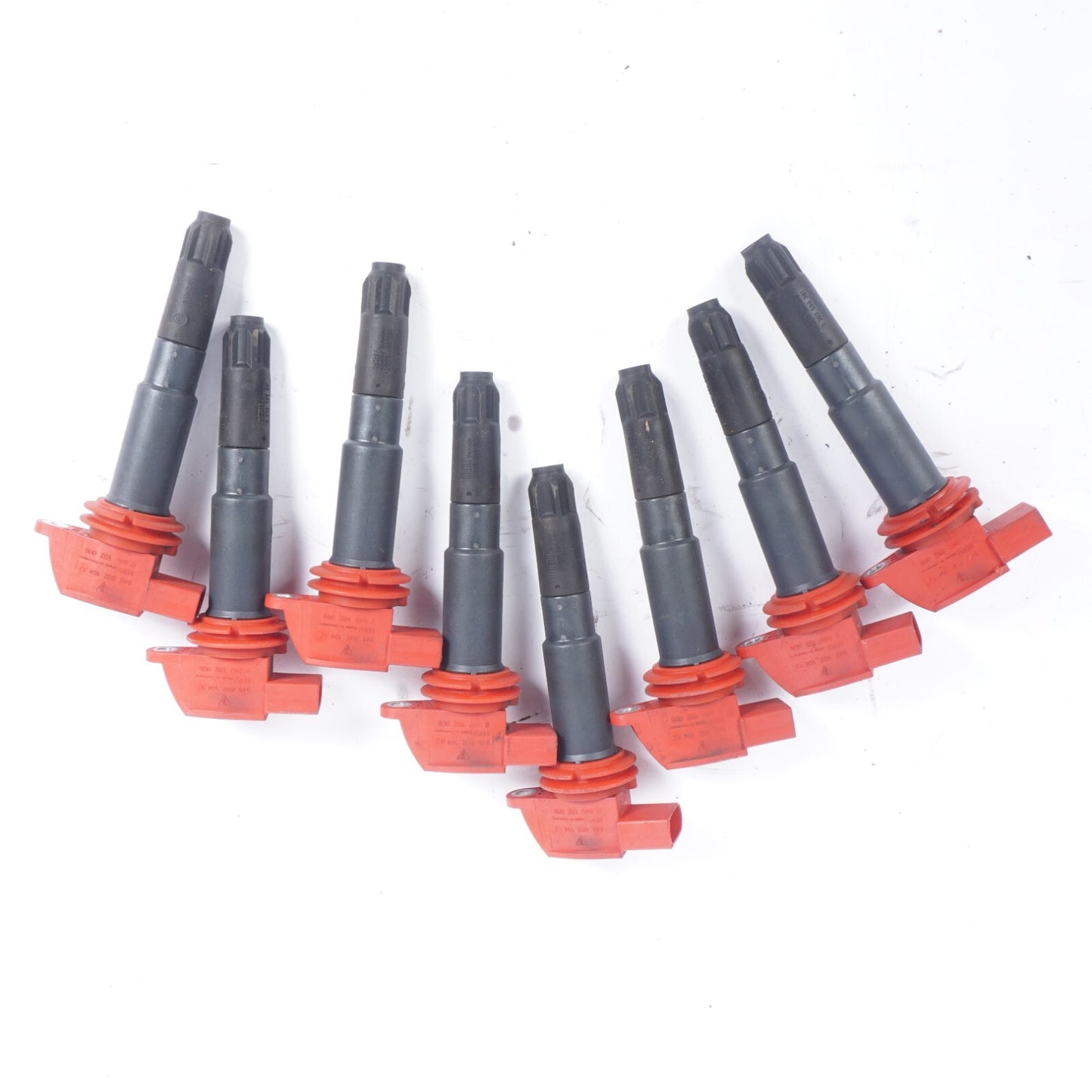 11-18 Porsche Cayenne 958 4.8l Ignition Coil BERU Set Of 8 OEM
