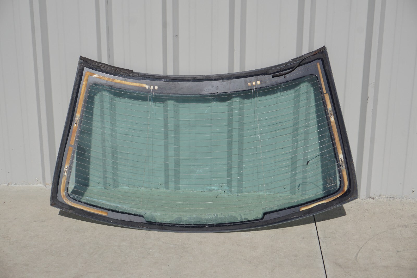 08-14 Mercedes W204 C250 C300 C350 Rear Windshield Window Glass OEM