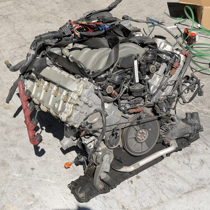 2011 2013 AUDI A8 4.2L Motor V8 Engine Motor With Wiring Harness OEM 114k Miles