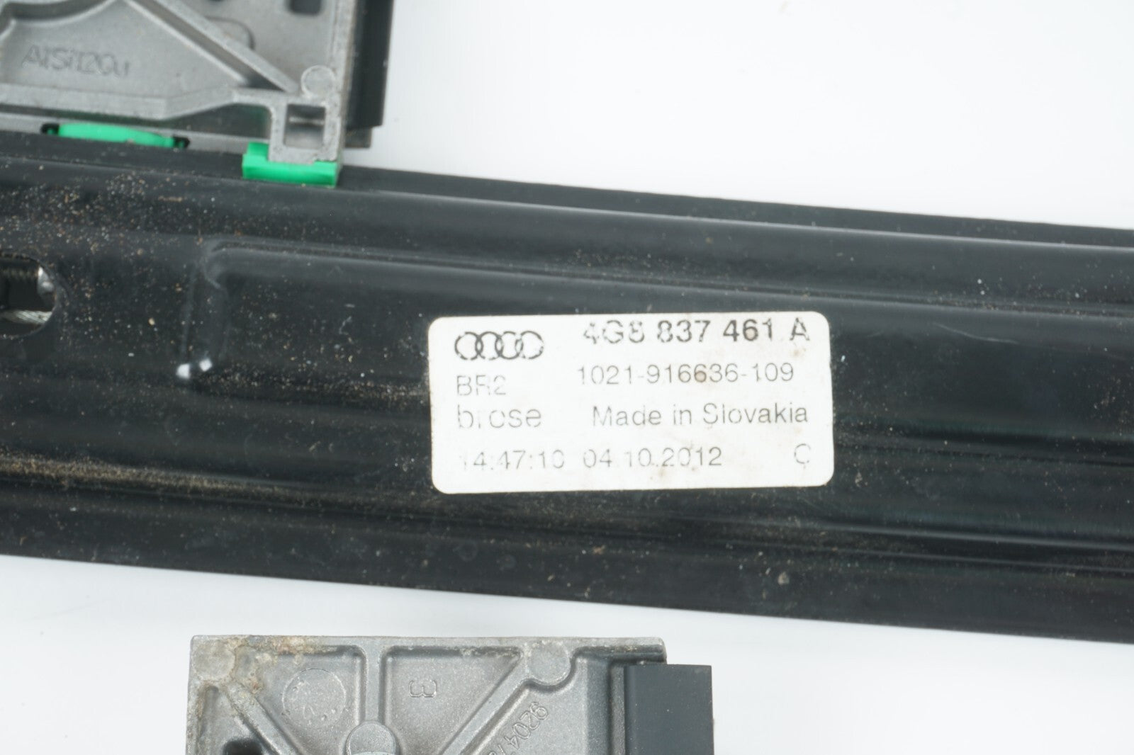 2012 - 2018 AUDI A7 FRONT LEFT DRIVER SIDE DOOR WINDOW REGULATOR & MOTOR OEM