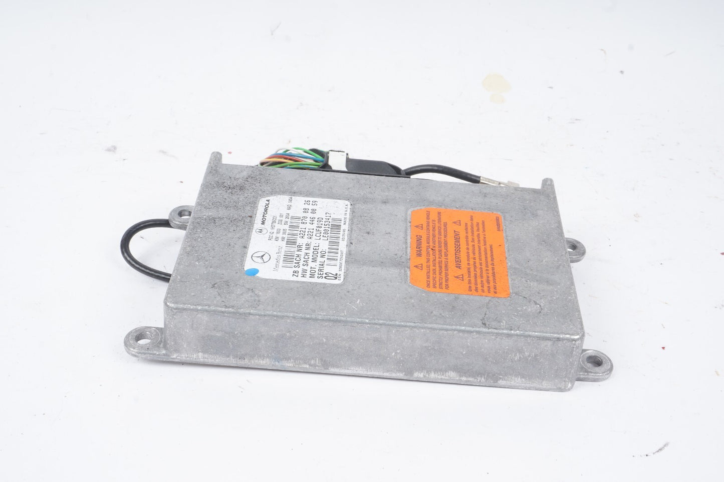 03-08 Mercedes R230 SL500 SL550 Voice Communication Control Module 2218700826OEM
