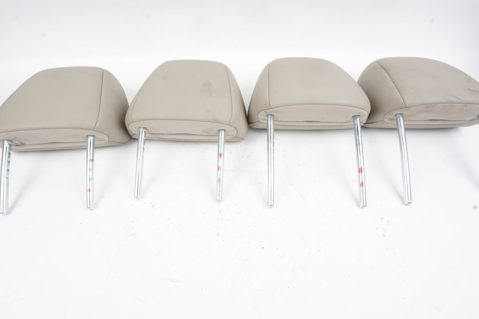 2011 - 2017 Honda Odyssey 1st and 2nd Row Leather Head Rest  Set of 4 BEIGE