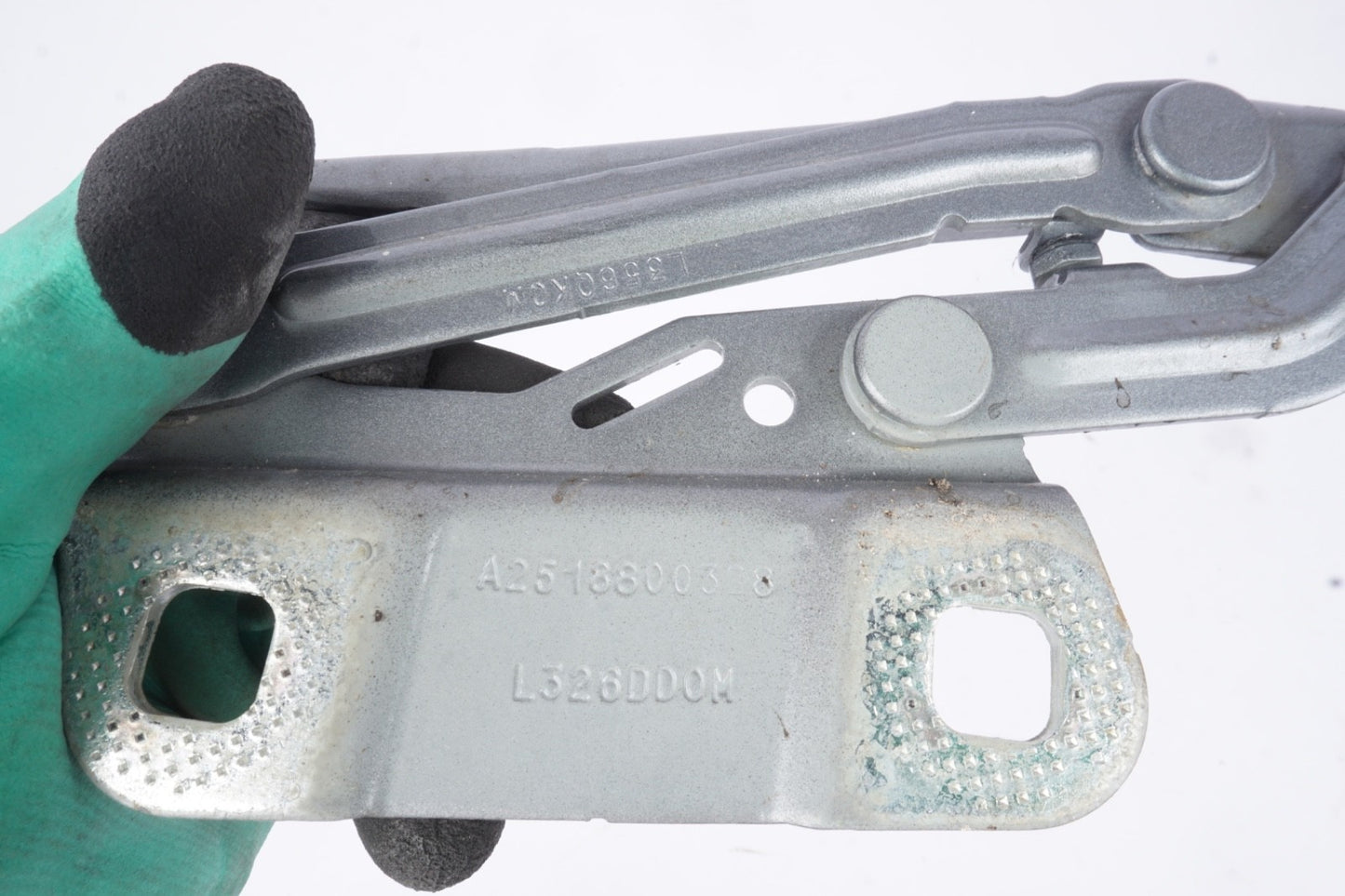 07-12 MERCEDES GL450 ML350 HOOD BONNET LEFT & RIGHT SIDE HINGE SUPPORT OEM -SET-