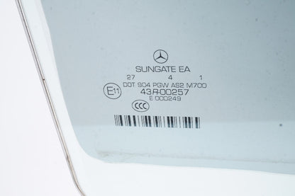 2007 - 2013 Mercedes-Benz S550 Rear Right Side Door Window Glass OEM
