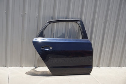 11-18 Audi A8 Long Rear Right Passenger Side Door Shell Cover Panel Blue