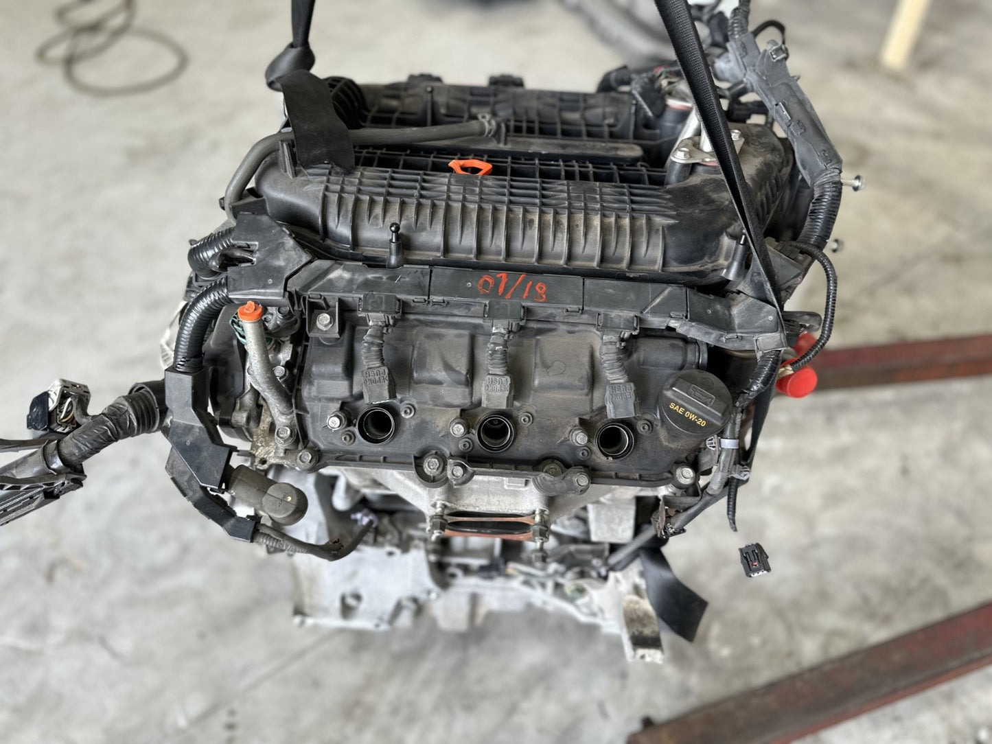 2018 - 2019 HONDA ODYSSEY 3.5L V6 ENGINE MOTOR OEM 109K