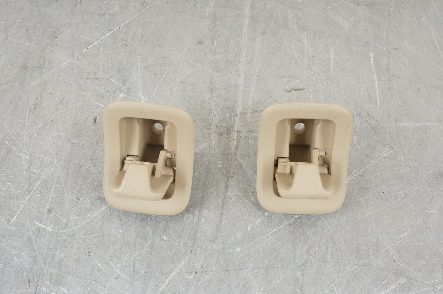 07-13 MERCEDES W221 S550 S600 S65 REAR LEFT & RIGHT INTERIOR CLOTHING HOOKS OEM