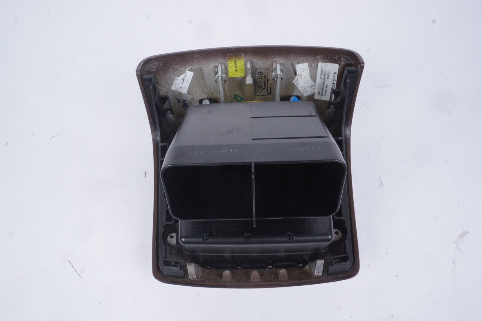 2007-2013 MERCEDES W221 S550 REAR CENTER CONSOLE A/C AIR VENT WOOD TRIM OEM