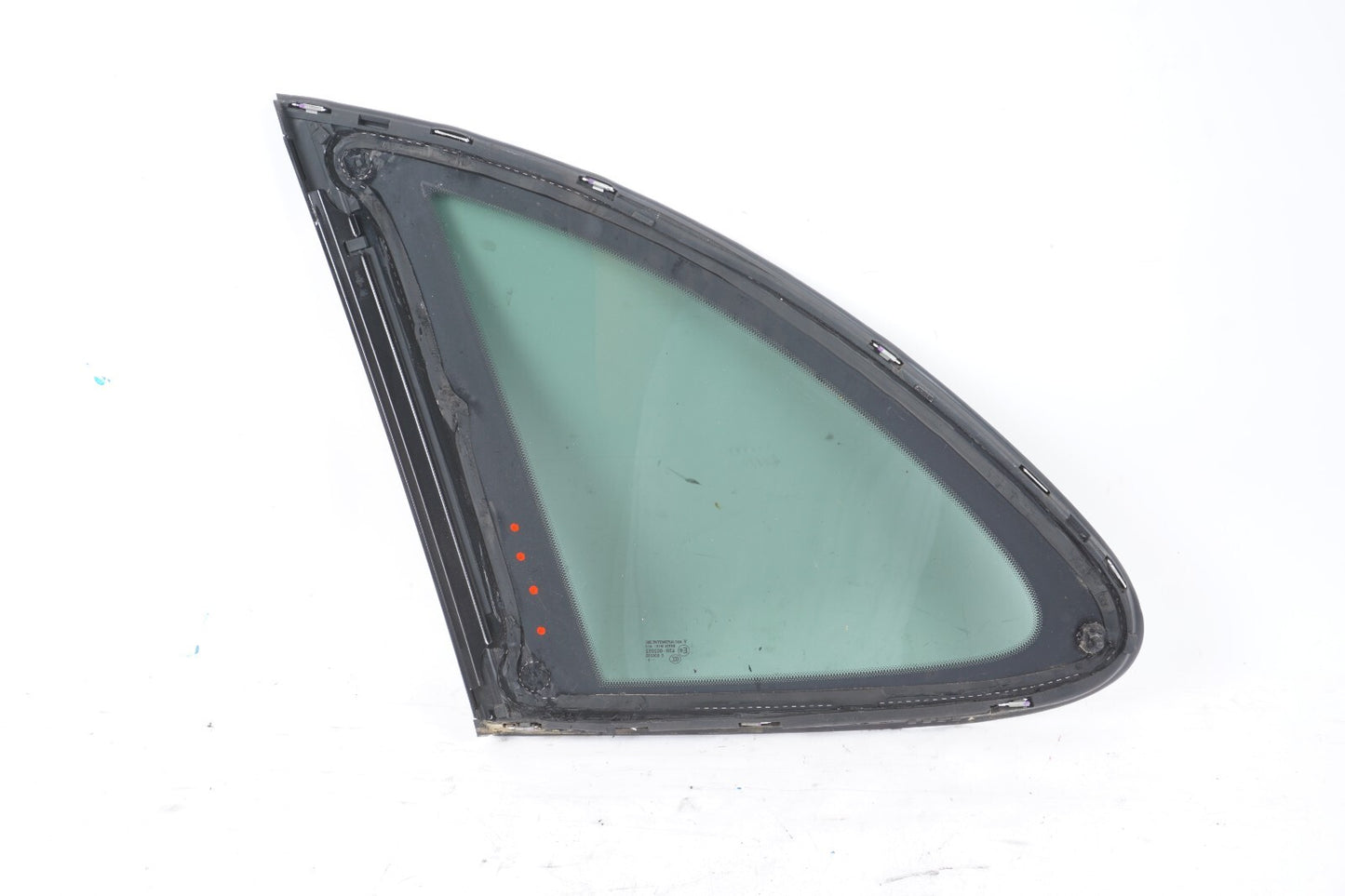 11-18 Porsche Cayenne 958 Rear Right Passenger Side Door Vent Window Glass OEM