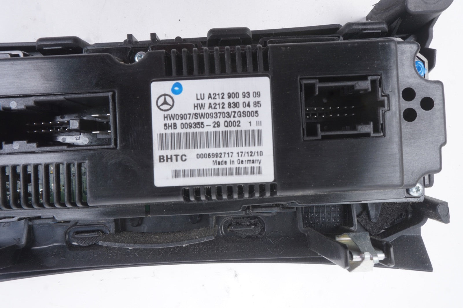 2010 - 2013 Mercedes E350 E550 W212 Temperature Control Module Unit OEM