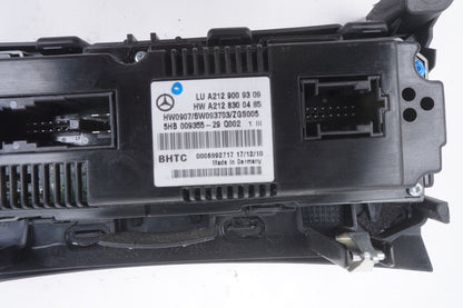 2010 - 2013 Mercedes E350 E550 W212 Temperature Control Module Unit OEM