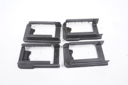 2014-2024 Maserati Ghibli Front Left Driver Seat Track Cover Trim Set Of 4 OEM