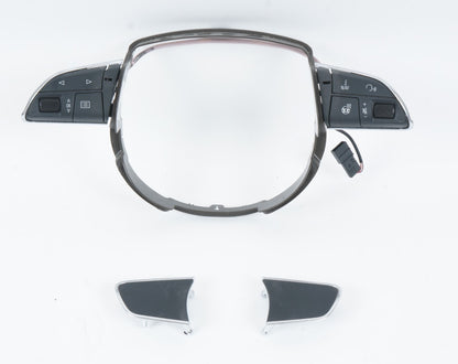 2012 - 2017 AUDI A7 STEERING WHEEL TRIM & SWITCHES CONTROLS OEM