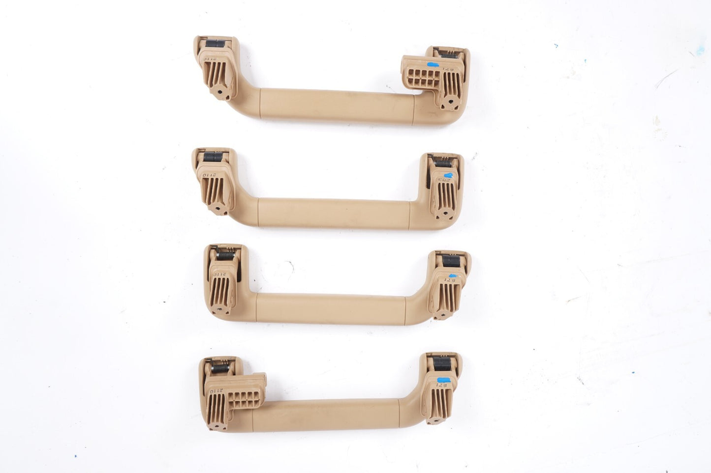 11-18 Porsche Cayenne 958 Overhead Roof Grab Handle Set Of 4 OEM