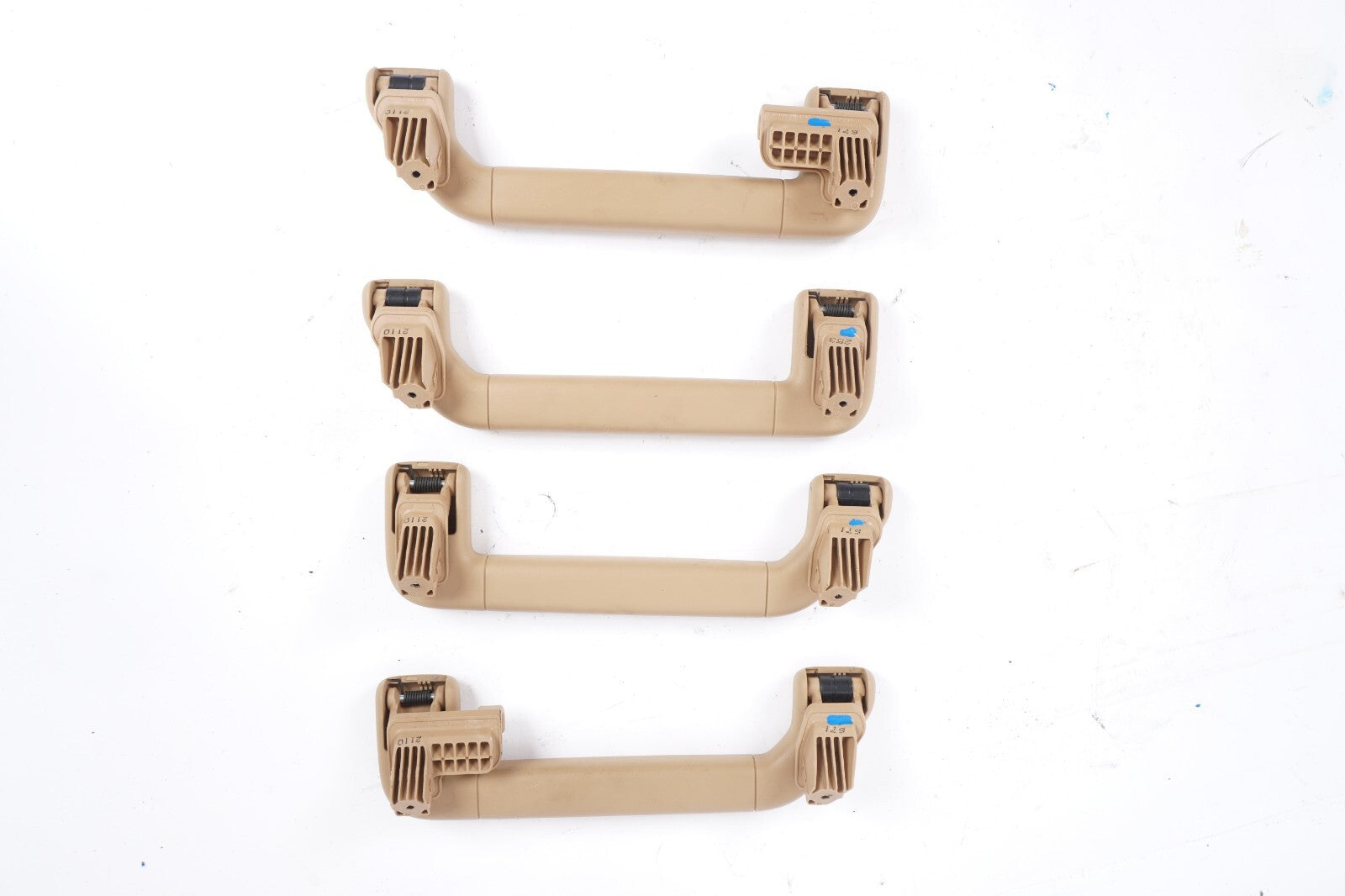 11-18 Porsche Cayenne 958 Overhead Roof Grab Handle Set Of 4 OEM