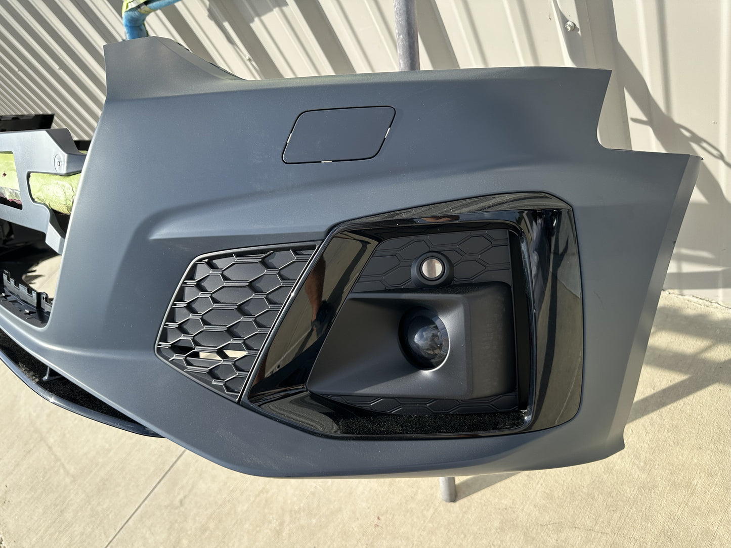 2021 AUDI A5 S5 S-LINE FRONT BUMPER COVER OEM WITH SIDE GRILLES