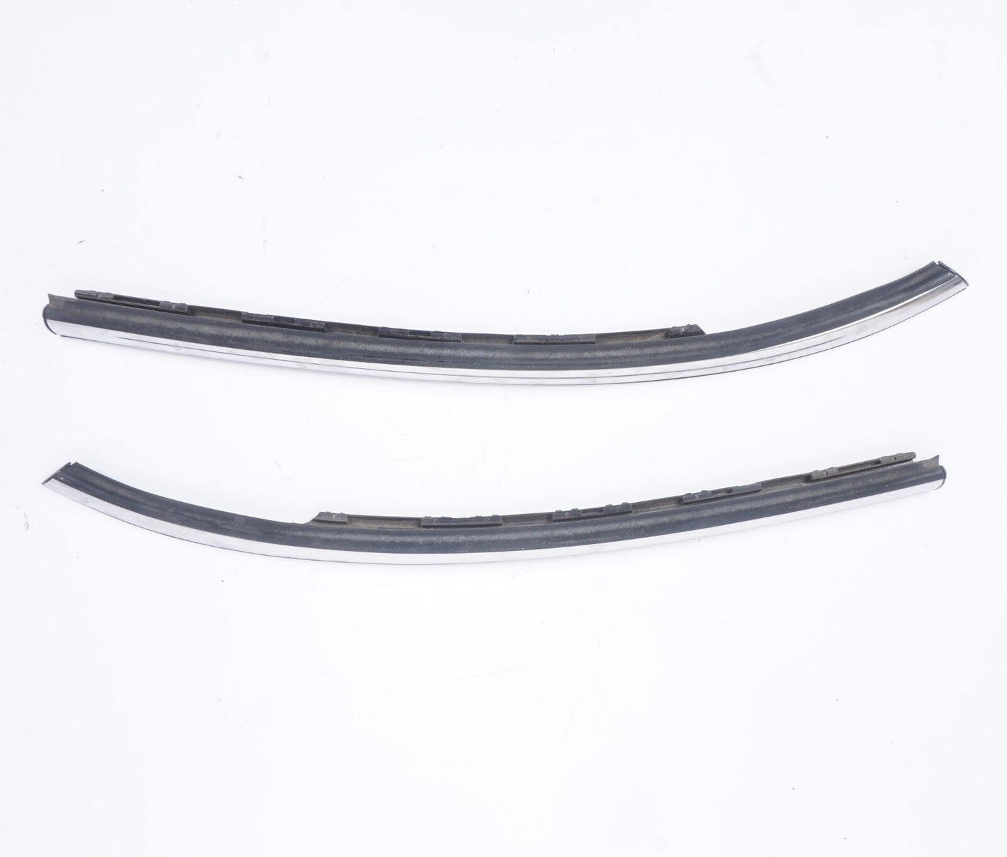 14-2019 Mini Cooper F55 Retaining Rear Right Left Mould Panel Trim CHROME SET