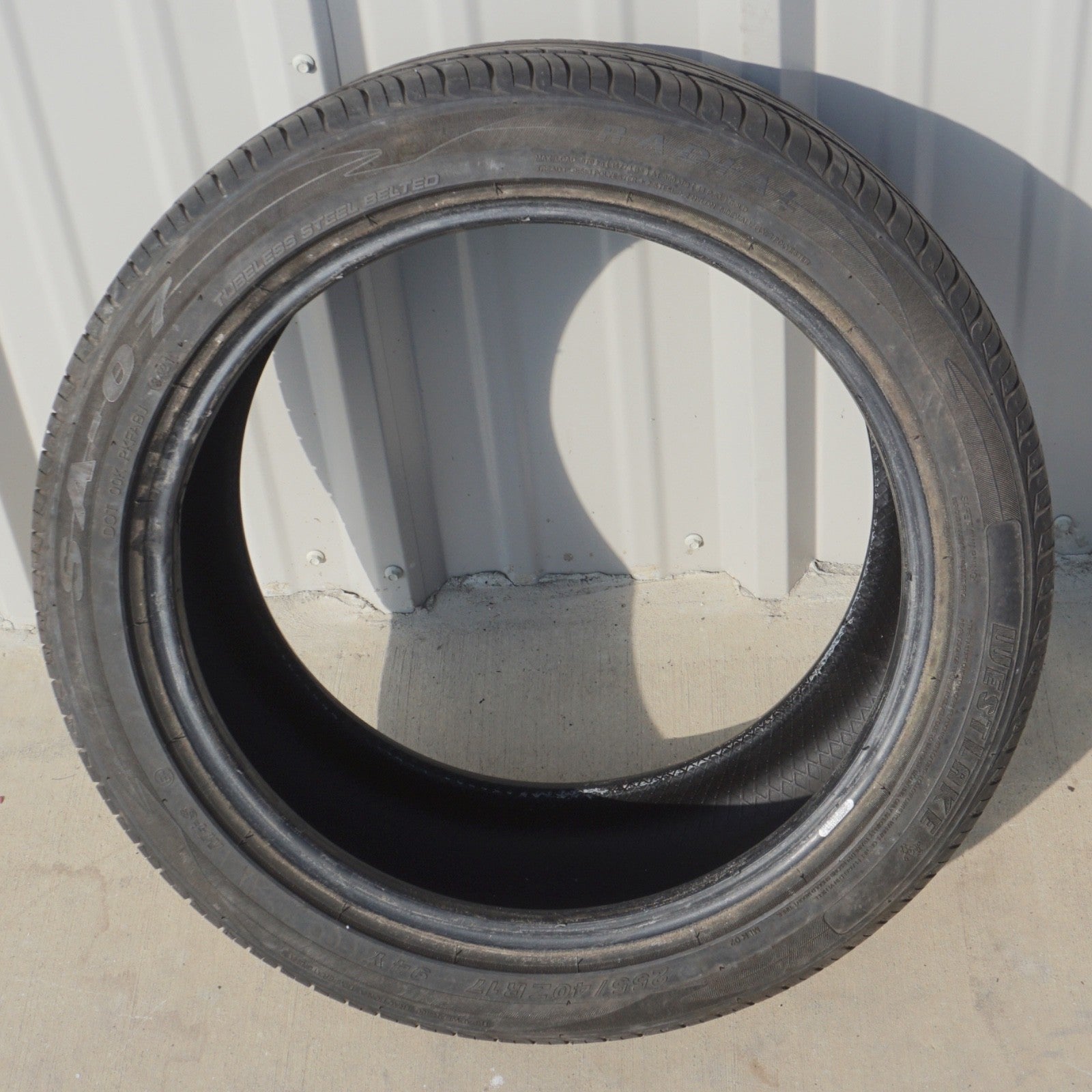 Westlake SA07 SPORT 255/40R17 Tire USED - 6.3 MM