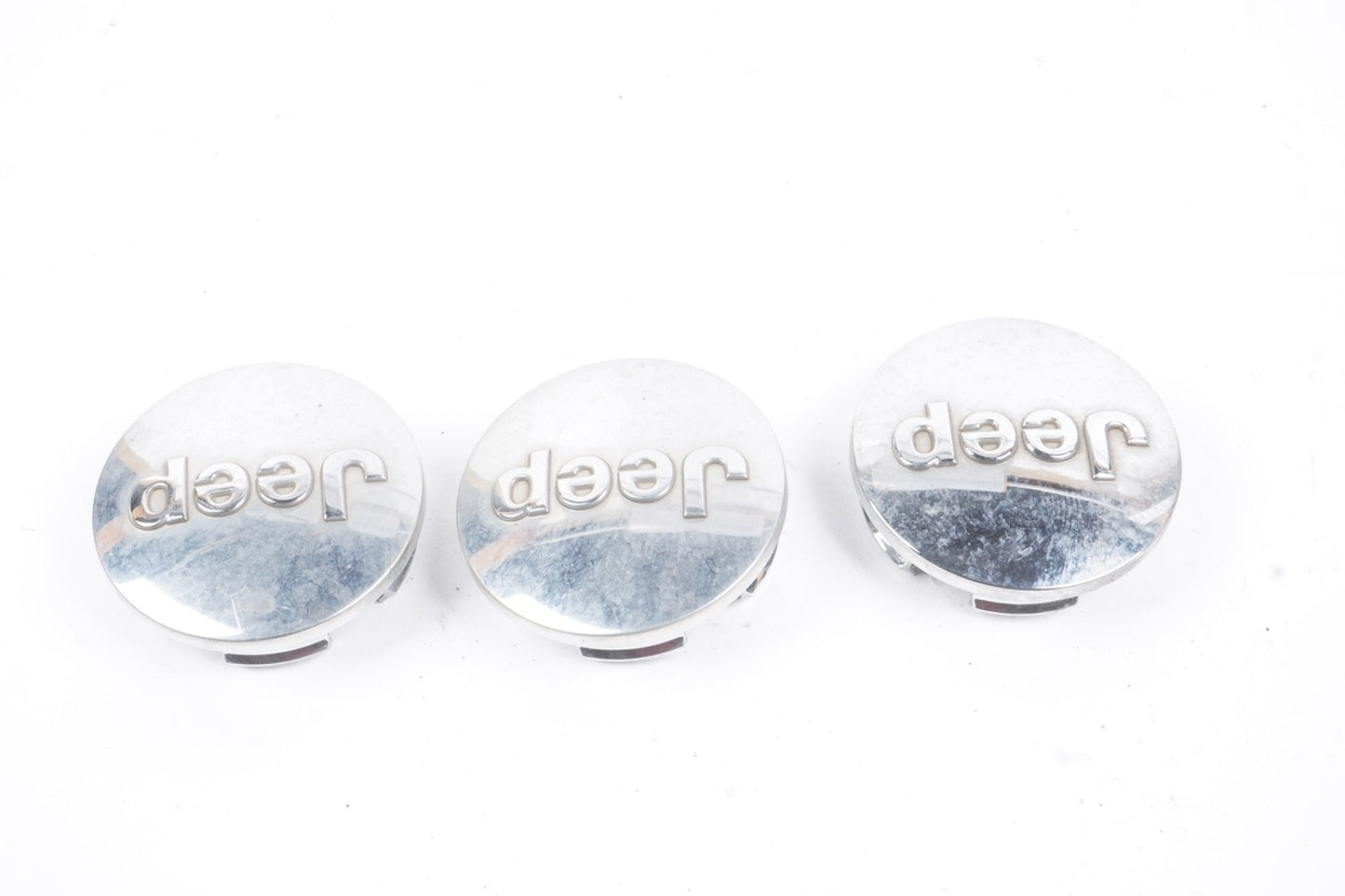 2009 - 2023 Jeep Compass Chrome Center Caps 2.5"