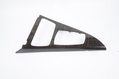2012 - 2016 BMW 650XI F13 COUPE CENTER CONSOLE SHIFTER BEZEL TRIM PANEL WOOD OEM